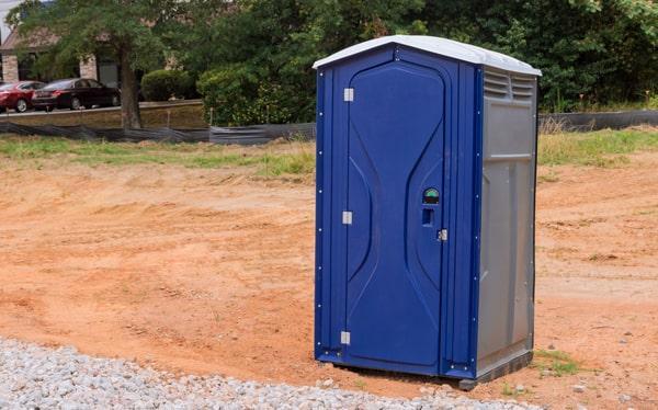 short-term portable restroom rentals usually require a minimum rental period of one day